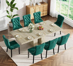 Henf 9 Pieces Extendable Dining Table Set - Image 2