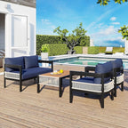 4-Pieces Outdoor Patio Sofa Set by VilroCaz
