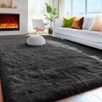 Fluffy Shaggy Area Rug for Living Room 5x8 Ft, Soft Fuzzy Rugs for Bedroom - Image 9