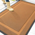 OLANLY Front Door Mat Outside 47x32, All-Season Heavy-Duty Rubber Doormat | by OLANLY