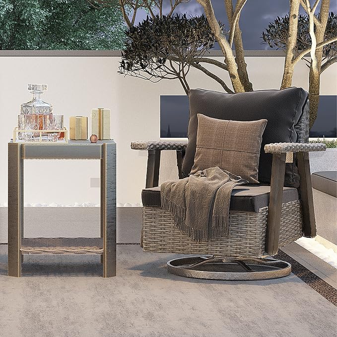 Joyside Patio Chair with Side Table - Image 6