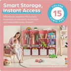CUBEDIY Baby Closet Organizer for Nursery - Image 2
