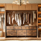 Huuger 63 Inch Dresser for Bedroom, Long Dresser - Image 4