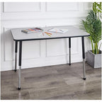 Amazon Basics Adjustable Height Rectangular Classroom Activity Table, Writing - Image 2