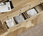 WAMPAT 8 Drawers Dresser for Bedroom, Farmhouse Dresser Chest of Drawers - Image 8