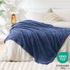 EXQ Home Fleece Throw Blanket for Couch or Bed - Image 3