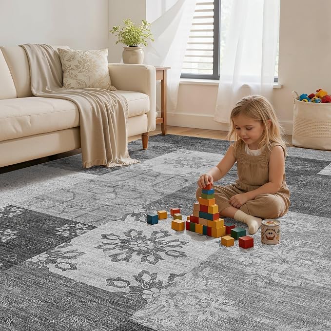 UERMEI 5x7 Area Rug for Living Room - Image 5