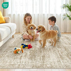 4x6 Area Rug for Entryway, Washable Kitchen Rug, Living Room, Dining Room - Image 9