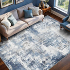 5x7 Ft Area Rugs for Living Room, Soft Non-Slip Washable Rugs Modern Abstract by Cuzwlovita