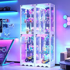 Dystler 2 Pack Glass Display Cabinet by CraftYourIdealHomeLife