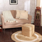 REDEARTH · Cube Pouf Foot Stool Ottoman - Image 9