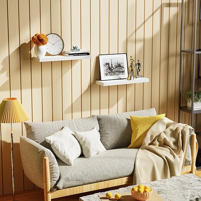 Bellsal Floating Shelves for Wall, Living Room, Bathroom Storage, Book Shelf - Image 2