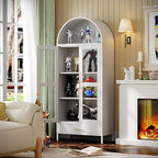 VEXPOR 73" Tall Arched Display Cabinet by VEXPOR