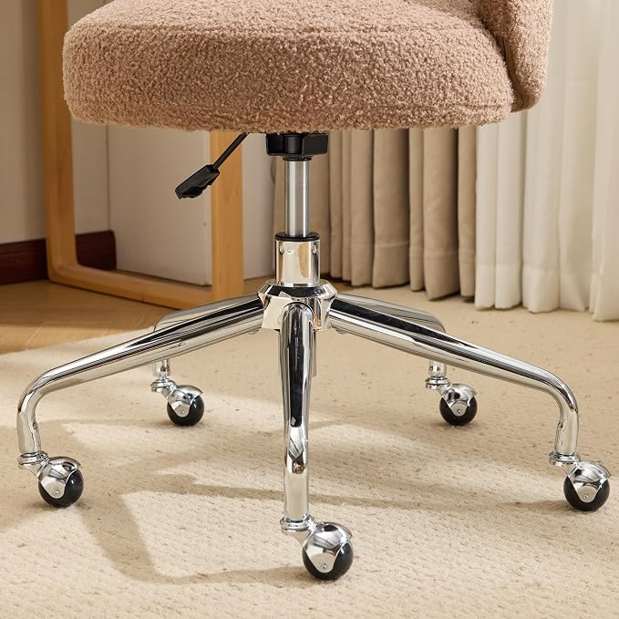 VINGLI Cute Small Swivel Desk Chair Comfy - Image 2