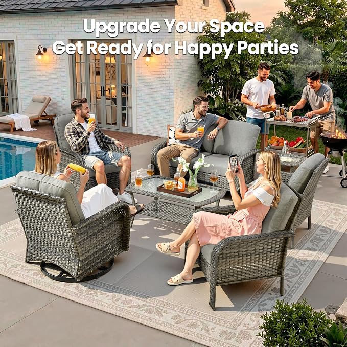 Weaxty 7 Pieces Patio Furniture Set - Image 9