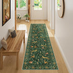 DUKINO 2x7 Runner Rug for Hallway, Washable Kitchen Rugs Non Slip, Stain - Image 5