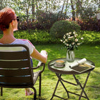 2 Pieces Outdoor Side Table - Image 2