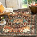 Yamaziot Area Rug 5x7, Non-Slip Washable Boho Vintage Living Room Rug | Stain by Yamaziot