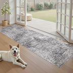 DMOYEST Washable Runner Rug for Hallway: 2x6 Neutral Modern Abstract Low Pile - Image 4
