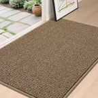 BEQHAUSE Dirt Trapper Door Mat 32" x 48", Non-Slip Washable Doormats, Low by BEQHAUSE