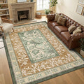 GarveeHome Terracotta Olive Sage Green 8x10 Area Rugs by GarveeHome