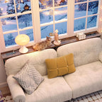 Huuger 78.7 Inch Height Adjustable Behind Couch Table - Image 8
