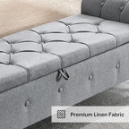 67 Inch Storage Bench for Bedroom, End of Bed Bench, King Size Benches - Image 8