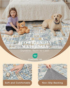 Madane Washable Runner Rugs 2x12 Long - Image 9