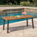 Eco Friendly Dining Table Made from Sustainable Bamboo and Non Toxic Finishes - Image 3