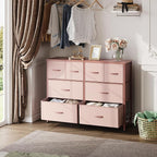 WLIVE 8 Drawer Dresser for Bedroom, Wide Fabric Dresser Storage Organizer - Image 4