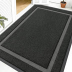 OLANLY Front Door Mat Outside 59x40, All-Season Heavy-Duty Rubber Doormat | by OLANLY