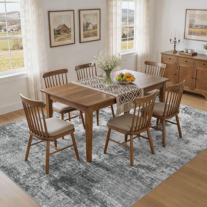 UERMEI 9x12 Area Rug for Living Room - Image 5
