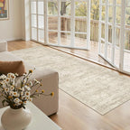 Soalmost Runner Rug 2x5 Washable Non-Slip Kitchen Entry Runners Beige | Soft - Image 2