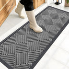 OLANLY Front Door Mat Outside Entrance 47x17, Waterproof Heavy-Duty Doormat | by OLANLY
