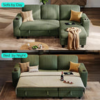 LINSY HOME Sectional Sleeper Sofa Pull Out Couches - Image 3
