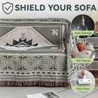 VClife Boho Sofa Cover Large Couch Cover - Image 7