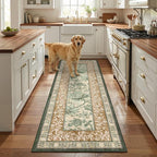 GarveeHome Leaves Floral Area Rug - Image 3