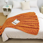 Aganear Fleece Throw Blanket for Bed Couch, Fall Boho Blanket, Warm Gift for - Image 3