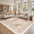 9x12 Area Rugs for Living Room, Large Washable Rug, Dining Room, Low Pile - Image 4