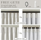 90 Inch Linen Blackout Curtains Pinch Pleated - Image 6