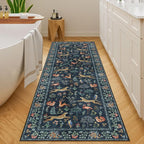 DUKINO 2x6 Runner Rug, Washable Animal Kitchen Rugs Non Slip, Low Pile - Image 8