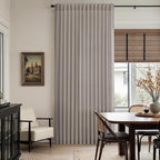 Stone Grey Linen Curtains 90 Inches Long - Image 6