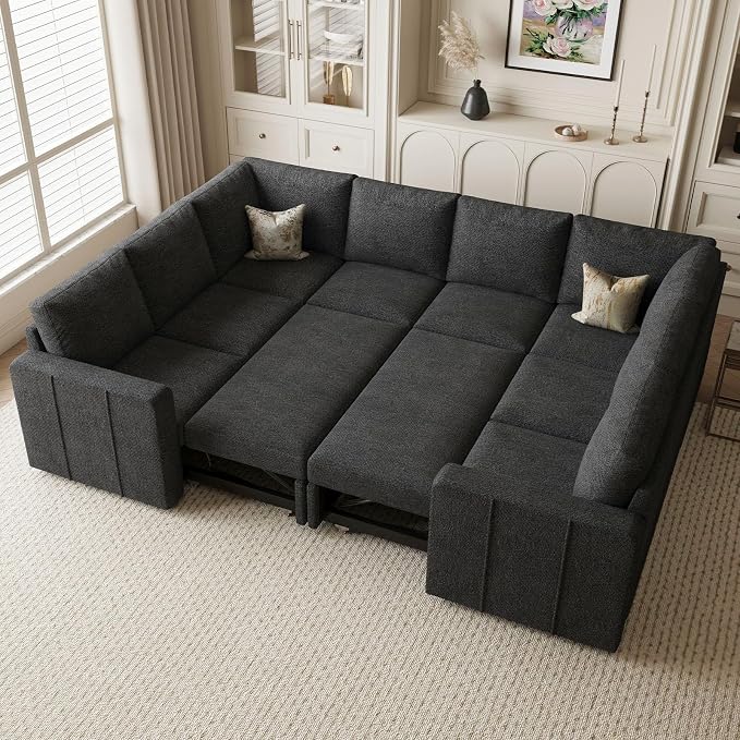 Belffin Modular Sectional Sleeper Sofa Bed by Belffin