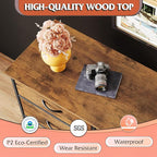 WLIVE 75.5'' Dresser for Bedroom, TV Stand for 85, 65 Inch TV, 12 Drawer Long - Image 8