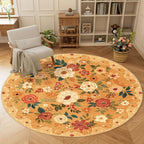 DUKINO 6ft Round Rug, Soft Washable Circle Rug - Image 3