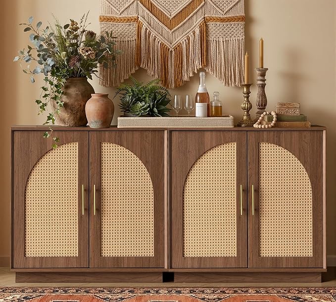 FORTUNETEC Sideboard Buffet Cabinet - Image 8