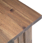 SIMPLIHOME Monroe Narrow Side Table – 14 inch Wide Solid Acacia Wood Narrow End - Image 7