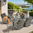 Weaxty 8 Pieces Outdoor Patio Furniture Sets by Eco-ChicLivingBeautifullyAffordable