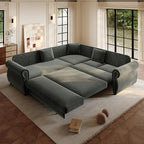 88.2" Sectional Sleeper Sofa - Image 2