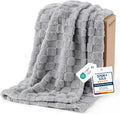 Bedsure GentleSoft Silver Grey Throw Blanket by Unknown
